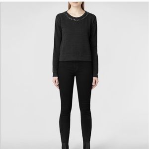 All Saints Ita chain sweatshirt